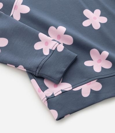 Saco Infantil en Algodón con Estampa Floral Bold – Talle 1 a 5/6 años 6