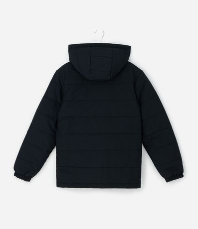 Campera Infantil Nasa con Capucha y Lettering Reflectante – Talle 5 a 14 años 2