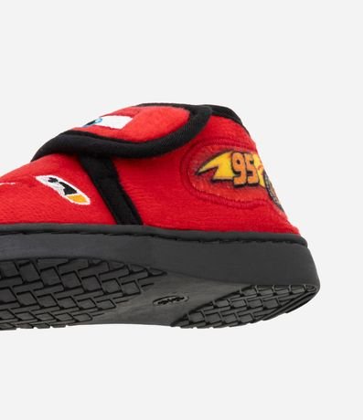Pantufla Infantil Cerrada en Fleece con Estampa de Cars del Rayo McQueen – Talle 19/20 a 27/28 4