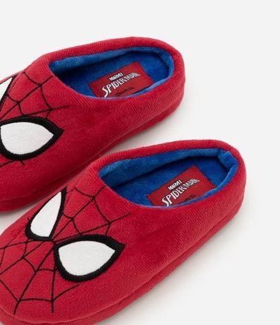 Pantufla Infantil Hombre Araña en Fleece - Talle 27 al 36 2