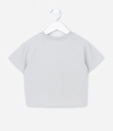 Remera Infantil en Cotton con Estampa de Doces - Talle 1 a 6 años 2