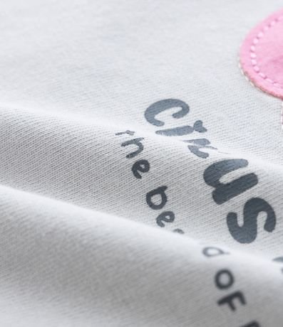 Remera Infantil en Cotton con Estampa de Doces - Talle 1 a 6 años 3