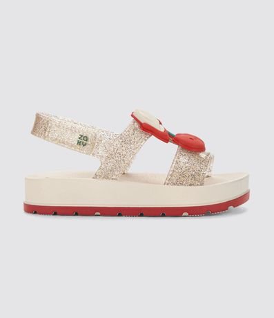 Sandalia Infantil con Patch Cerezas Zaxy Nina - Talle 19 al 27 2