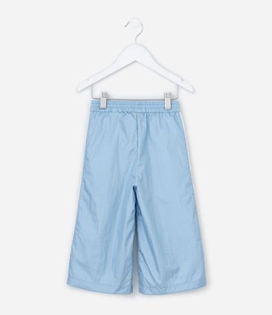 Pantalón Infantil Wide Leg en Microfibra con Recorte Lateral - Talle 1 A 6 años 3