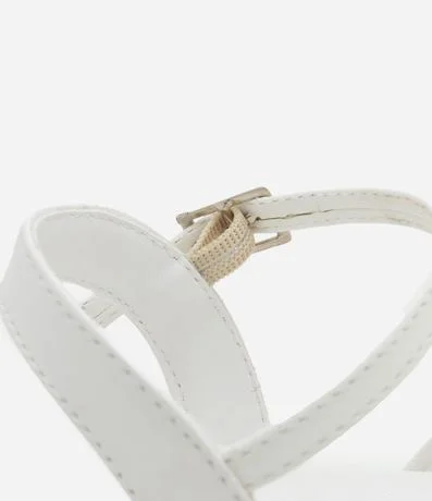 Sandalia Infantil con Tiras y Brillos - Talle 27 al 33 3