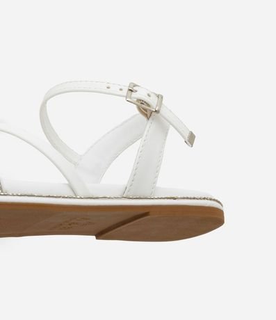 Sandalia Infantil con Tiras y Brillos - Talle 27 al 33 5