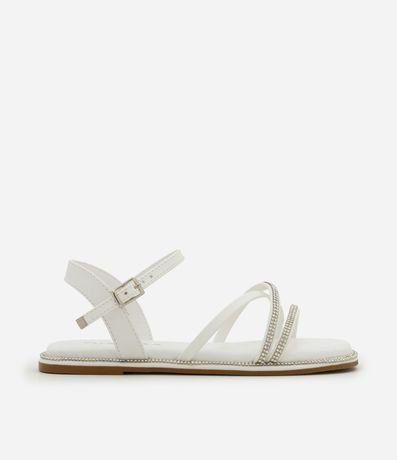 Sandalia Infantil con Tiras y Brillos - Talle 27 al 33 6