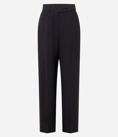 Pantalón Pantalona Sastrería con Cintura Alta 5