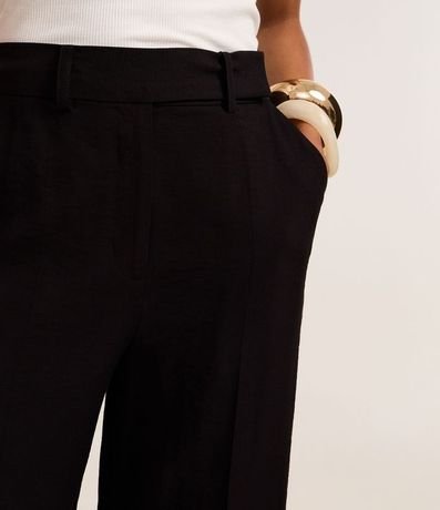 Pantalón Pantalona Sastrería con Cintura Alta 4