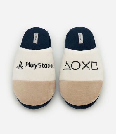 Pantufla Ojota en Fleece PlayStation - Talle 29 al 38 5