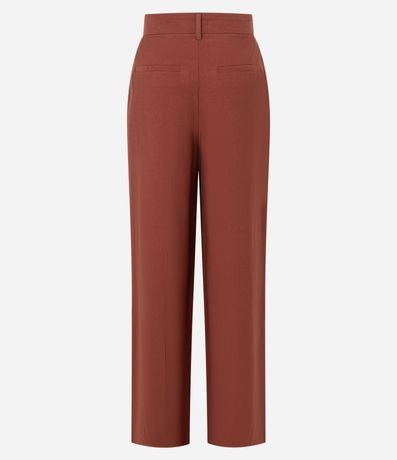 Pantalón Pantalona Sastrería con Cintura Alta 6