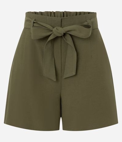 Short Clochard Sastre en Viscosa con Cinturón Lazo 5