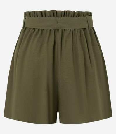 Short Clochard Sastre en Viscosa con Cinturón Lazo 6