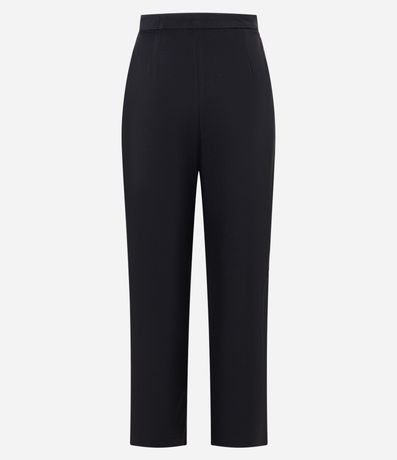 Pantalón Wide Leg sastrería de Cintura Mediana con Traspase en la Cintura 2