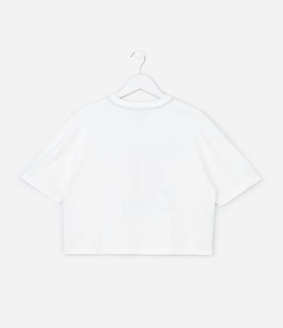 Remera Infantil Boxy con Estampa de Picolé  - Talle 7 a 16 años 2