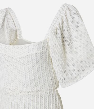 Vestido New Midi en Laise con Escote Cuadrado 6