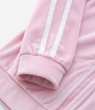 Conjunto Infantil en Plush con Campera y Pantalón Lettering - Talle 1 A 6 años 8