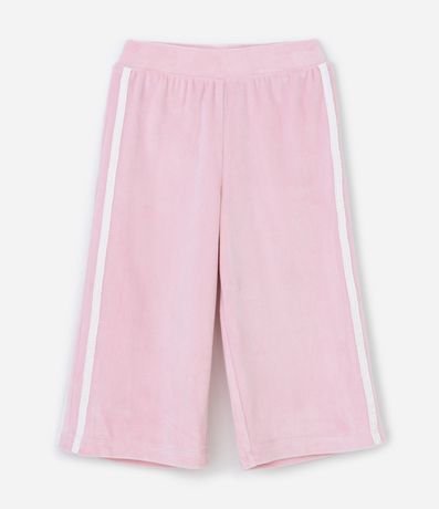 Conjunto Infantil en Plush con Campera y Pantalón Lettering - Talle 1 A 6 años 4