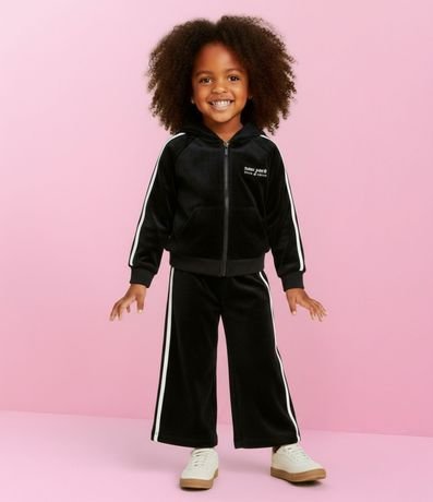 Conjunto Infantil Campera y Pantalón en Plush - Talle 1 A 6 años