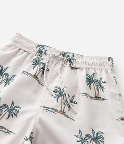 Bermuda Playera Infantil con Estampa de Palmeras Mini Íconos - Talle 5 a 14 años 7