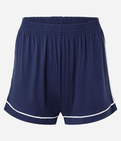 Pijama Short Doll en Viscolycra con Detalles Contrastantes 6