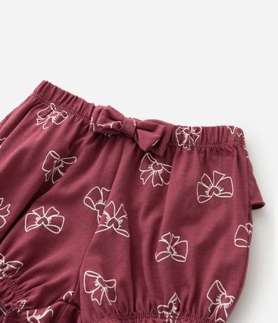 Conjunto Infantil Bata con Bolsillos y Estampado De Moñitas – Talle RN A 18 Meses 10