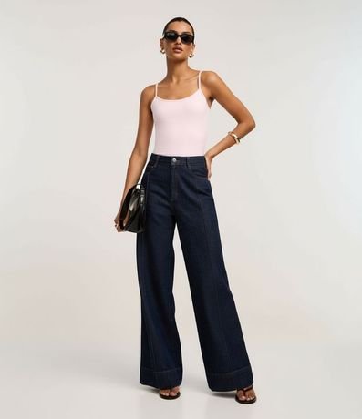 Blusa Musculosa Básica en Poliamida con Breteles Finos 4