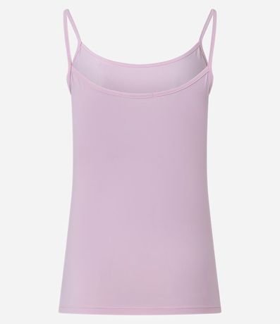 Blusa Musculosa Básica en Poliamida con Breteles Finos 6