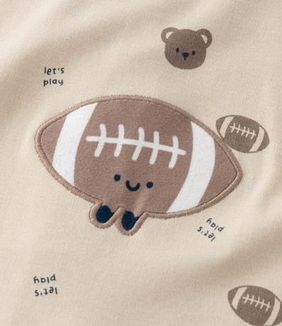 Mono Infantil Manga Larga con Bordado en las Pompis – Talle RN a 24 Meses 9