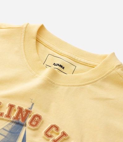 Remera Infantil Regular con Estampa de Barco Sailing Club - Talle 5 a 14 años 5