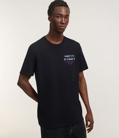 Remera Regular en Algodón con Estampa de Carpincho y Lettering Arcade Games 3