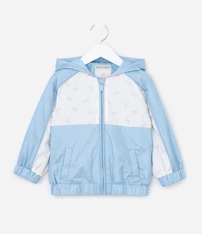 Campera Rompe Viento Infantil con Capucha - Talle 1 A 6 años