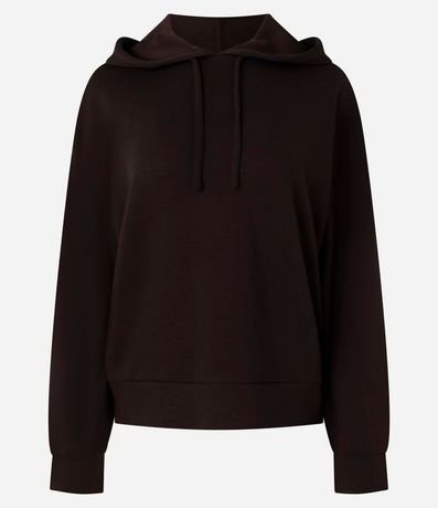 Buzo Oversized en Modal con Capucha
