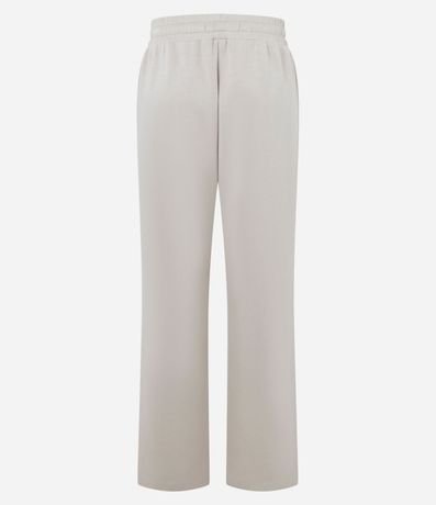 Pantalón Recto en Modal con Lazo 6