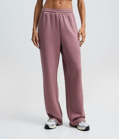 Pantalón Recto en Modal con Lazo 2