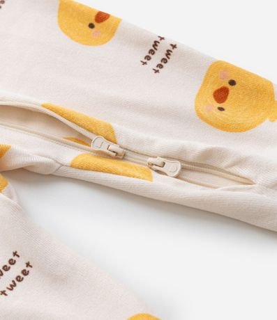 Enterito Infantil en Punto con Estampado de Pollito – Talle RN a 18 Meses 6