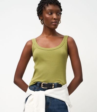 Blusa Musculosa en Rib 2