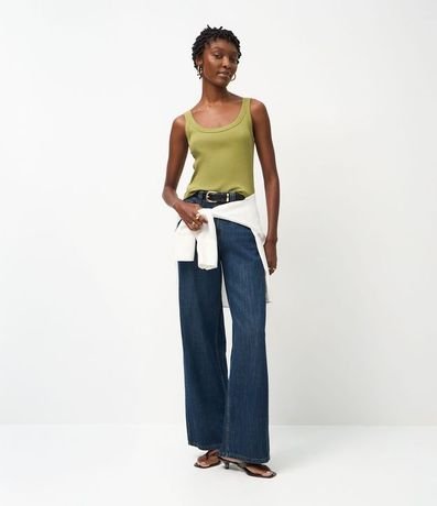 Blusa Musculosa en Rib 3