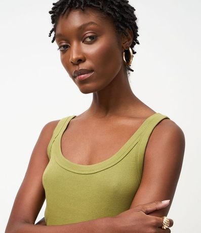 Blusa Musculosa en Rib 4