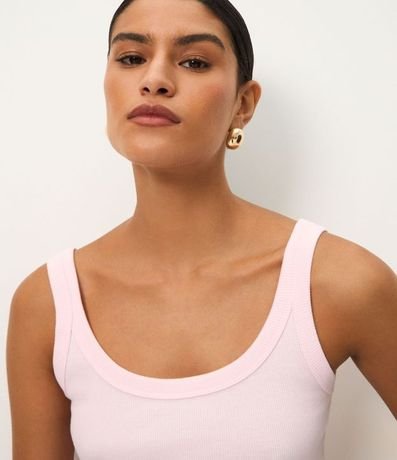 Blusa Musculosa en Rib 4