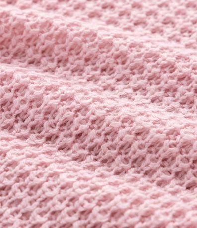 Suéter Infantil en Efecto Punto con Bordado de Lazo – Talle 1 a 5/6 años 3