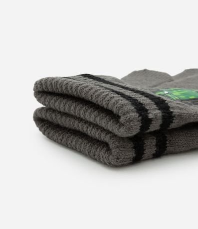 Guante Infantil en Punto con Estampado Minecraft – Talle 3/4 a 9/12 3