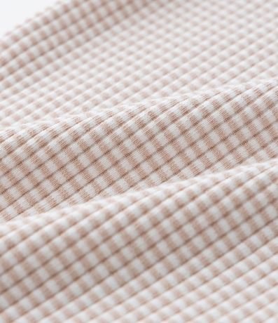 Body Infantil Canelado con Cuello Americano – Talle RN a 18 Meses 3