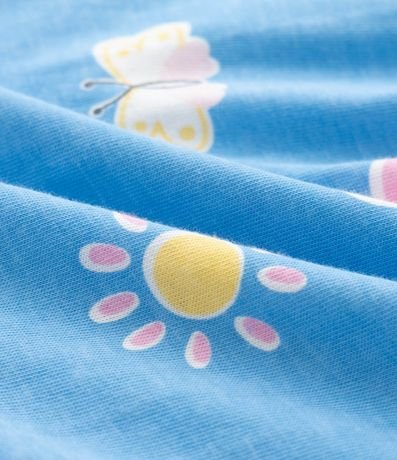 Vestido Infantil en Algodón con Estampado de Frutas - Talle 1 a 6 años 3