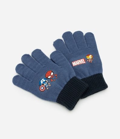 Guante Infantil en Efecto Punto con Estampa de Marvel Mini Héroes – Talle 3 a 12 4