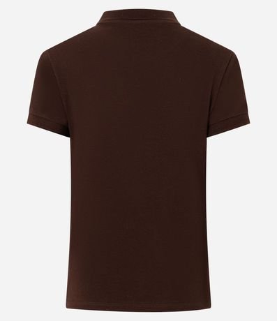 Blusa en Algodón con Cuello Polo y Manga Corta 6