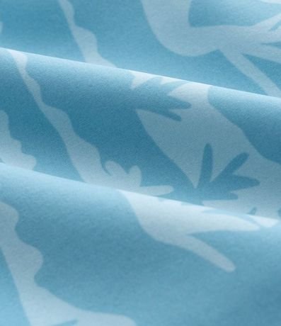 Bermuda Playera en Microfibra con Estampa de Palmeras 7