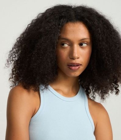 Blusa Musculosa Básica en Rib con Ligera Textura 3