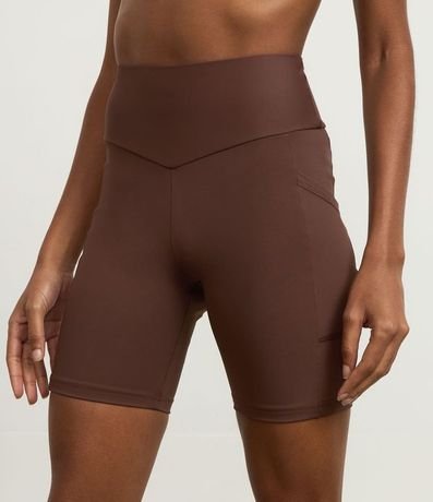 Bermuda Deportiva en Poliamida con Cintura Ancha 2