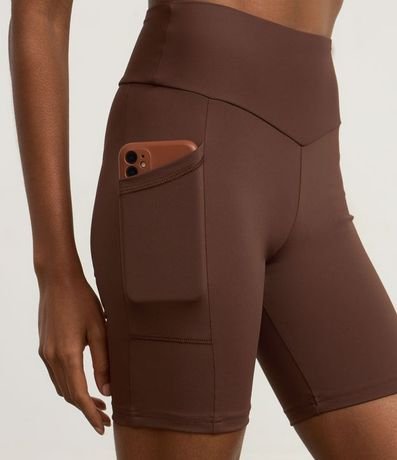 Bermuda Deportiva en Poliamida con Cintura Ancha 3